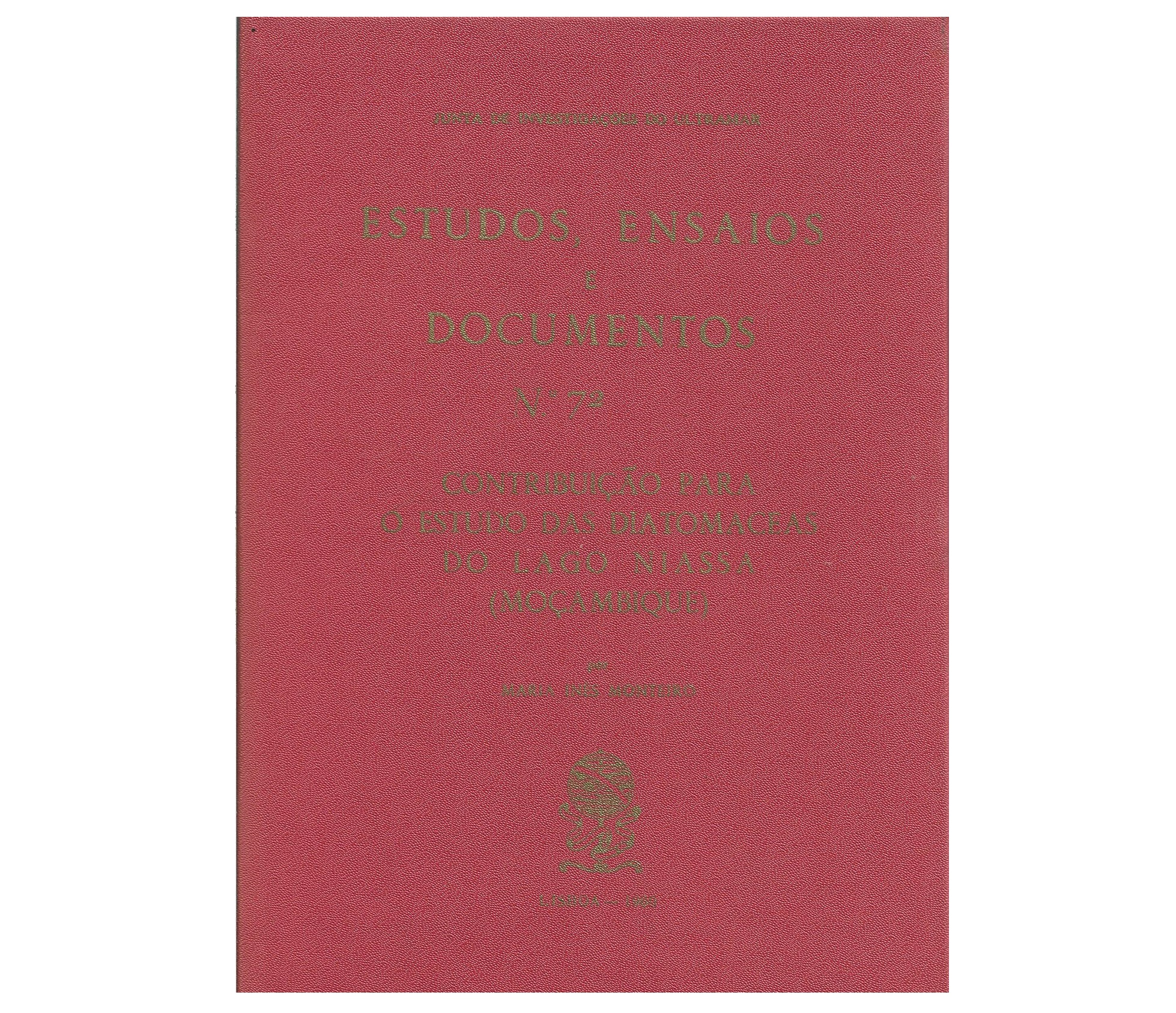 CONTRIBUIÇAO PARA O ESTUDO DAS DIATOMACEAS DO LAGO NIASSA, MOÇAMBIQUE