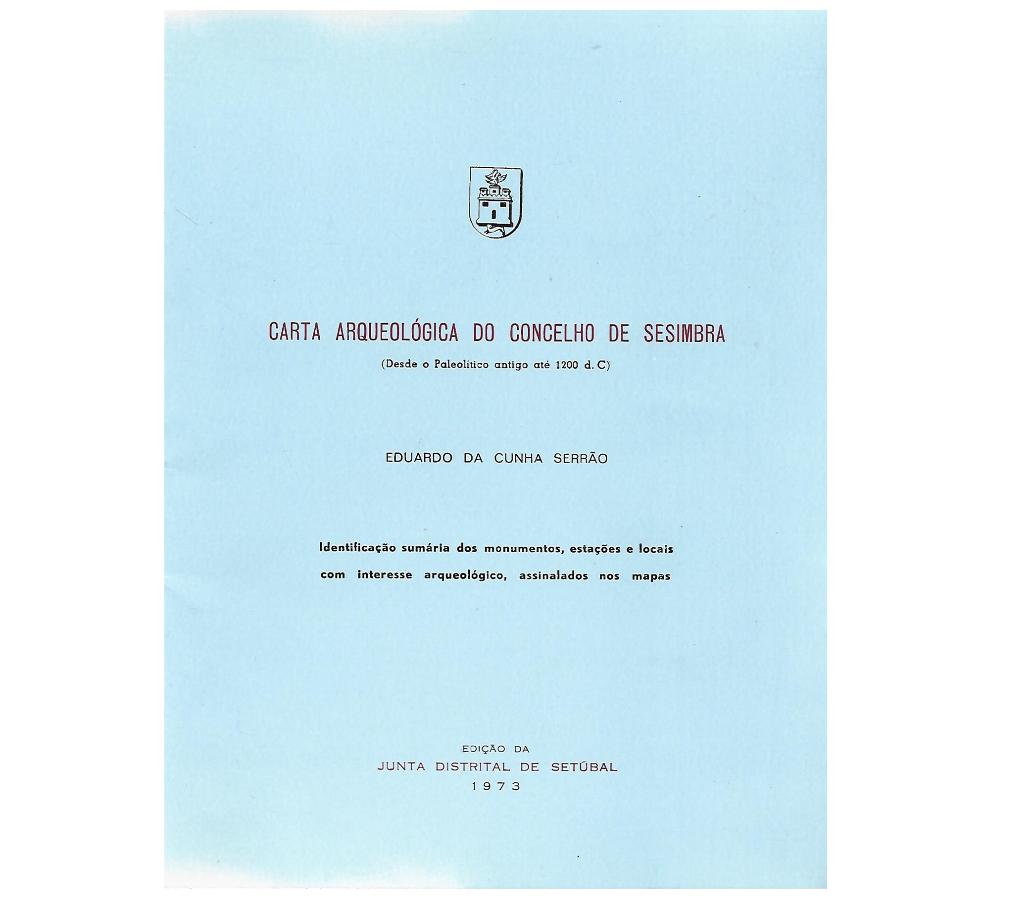CARTA ARQUEOLÓGICA DO CONCELHO DE SESIMBRA