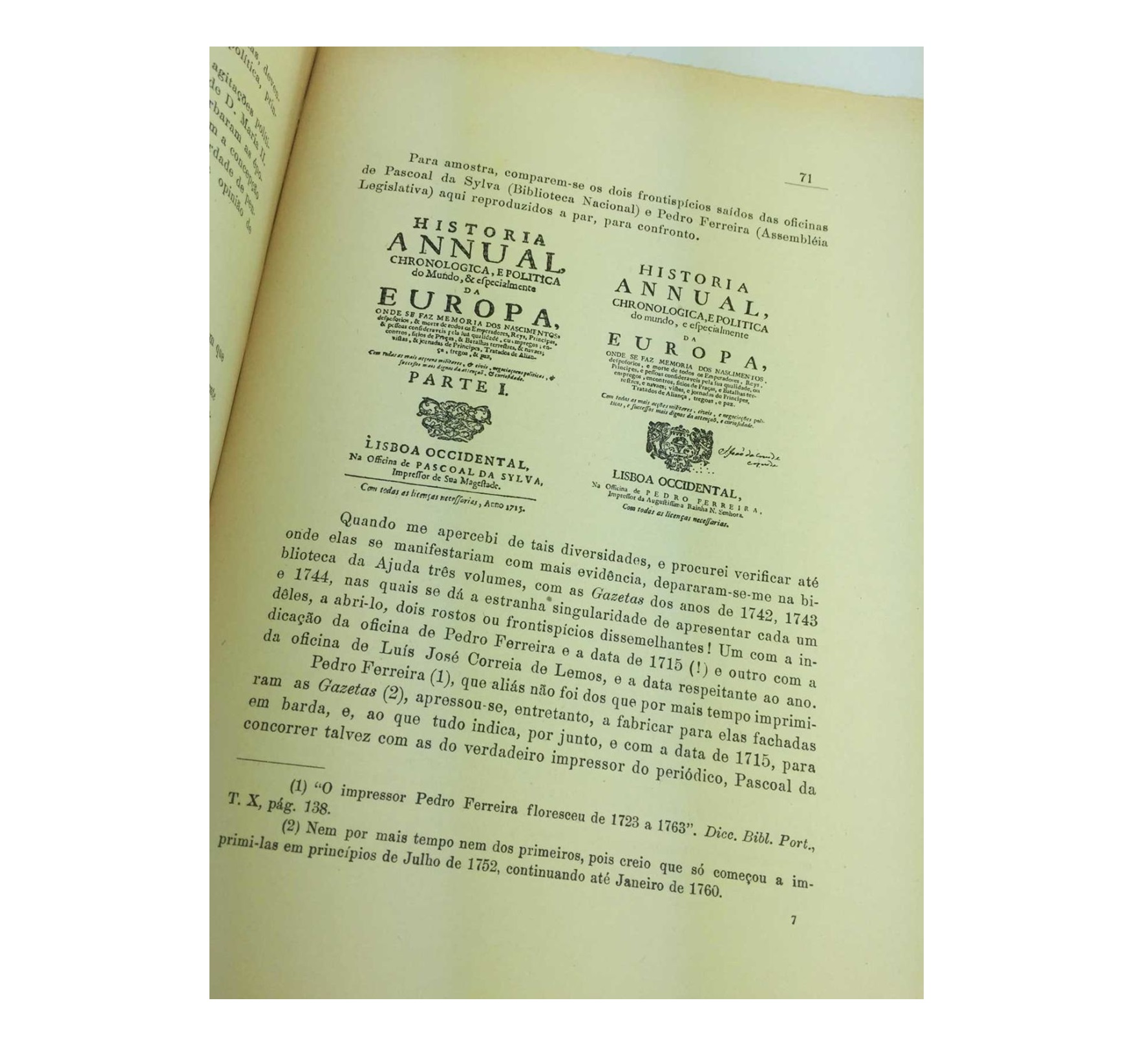 ELEMENTOS PARA A HISTÓRIA DA IMPRENSA PERIÓDICA PORTUGUESA (1641-1821) 