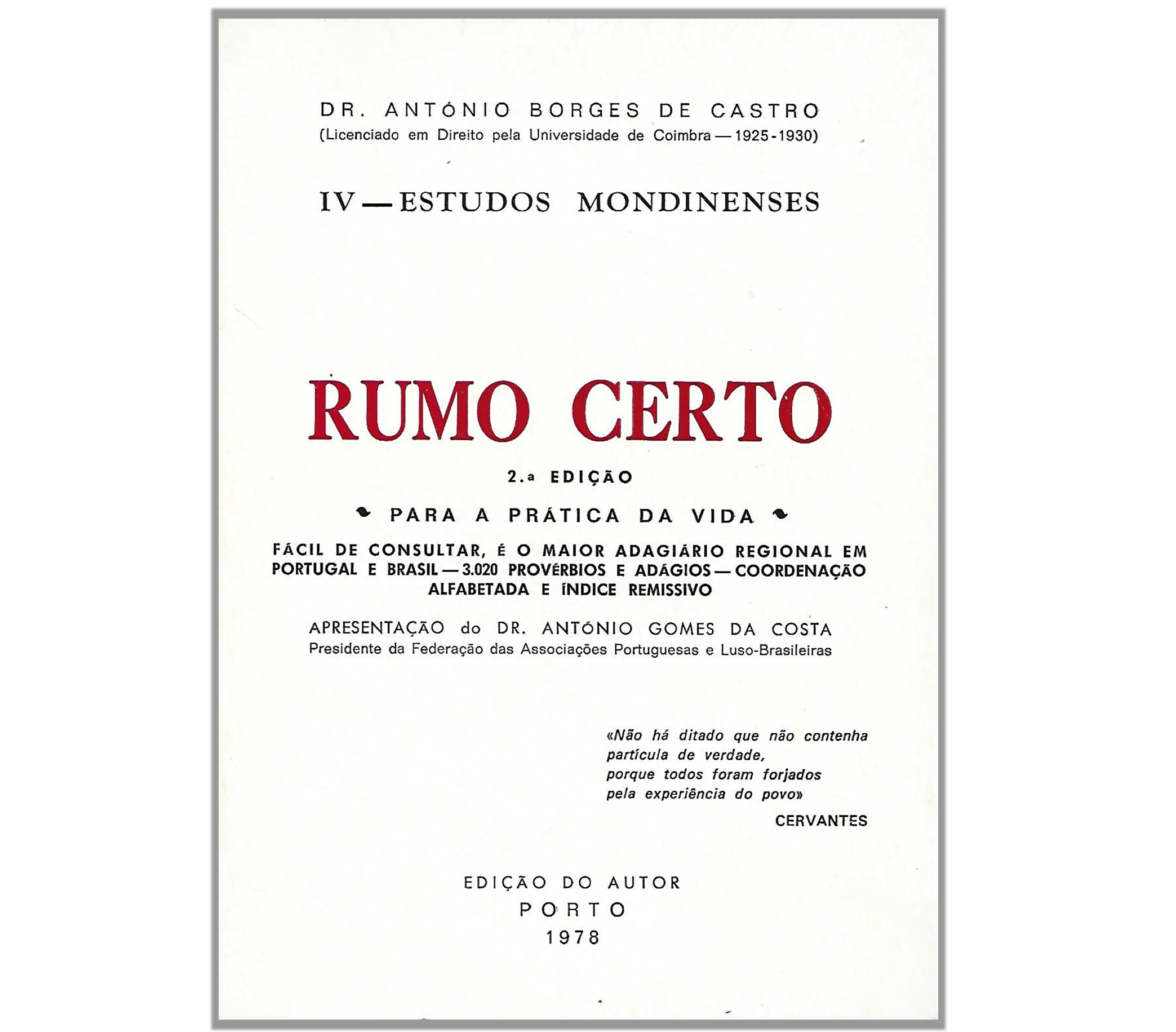 ADAGIÁRIO DE PORTUGAL E BRASIL 