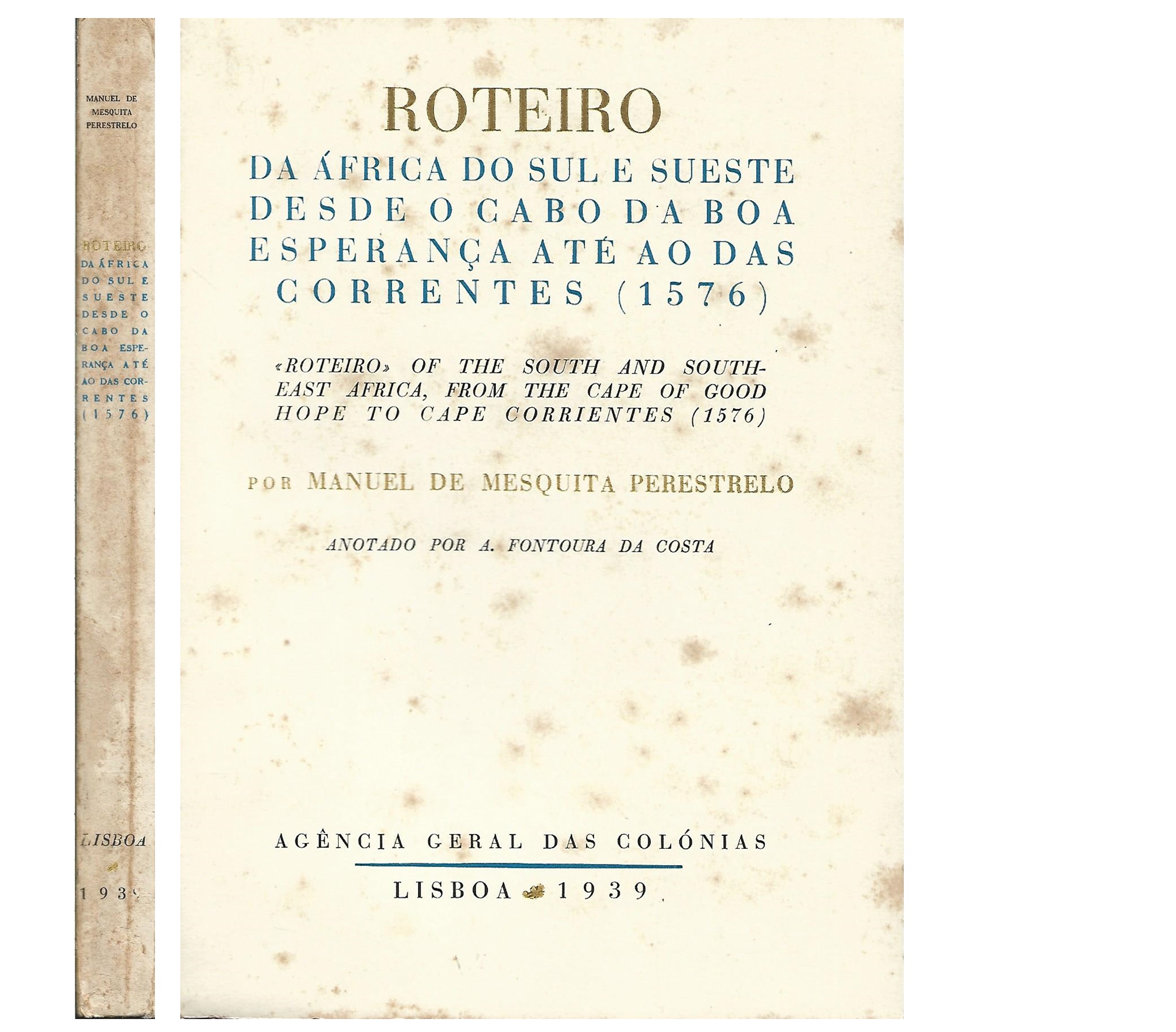 ROTEIRO DA ÁFRICA DO SUL E SUESTE DESDE O CABO DA BOA ESPERANÇA