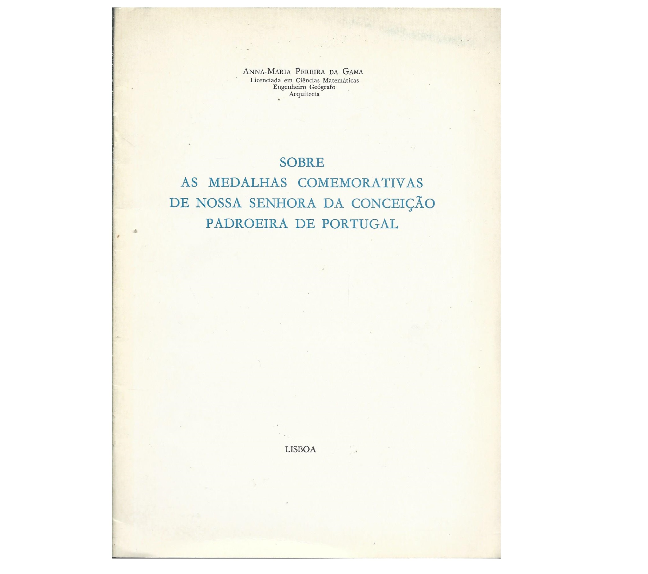 3 OPÚSCULOS: MEDALHISTICA PORTUGUESA