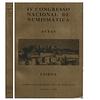 ACTAS DO IV CONGRESSO NACIONAL DE NUMISMÁTICA