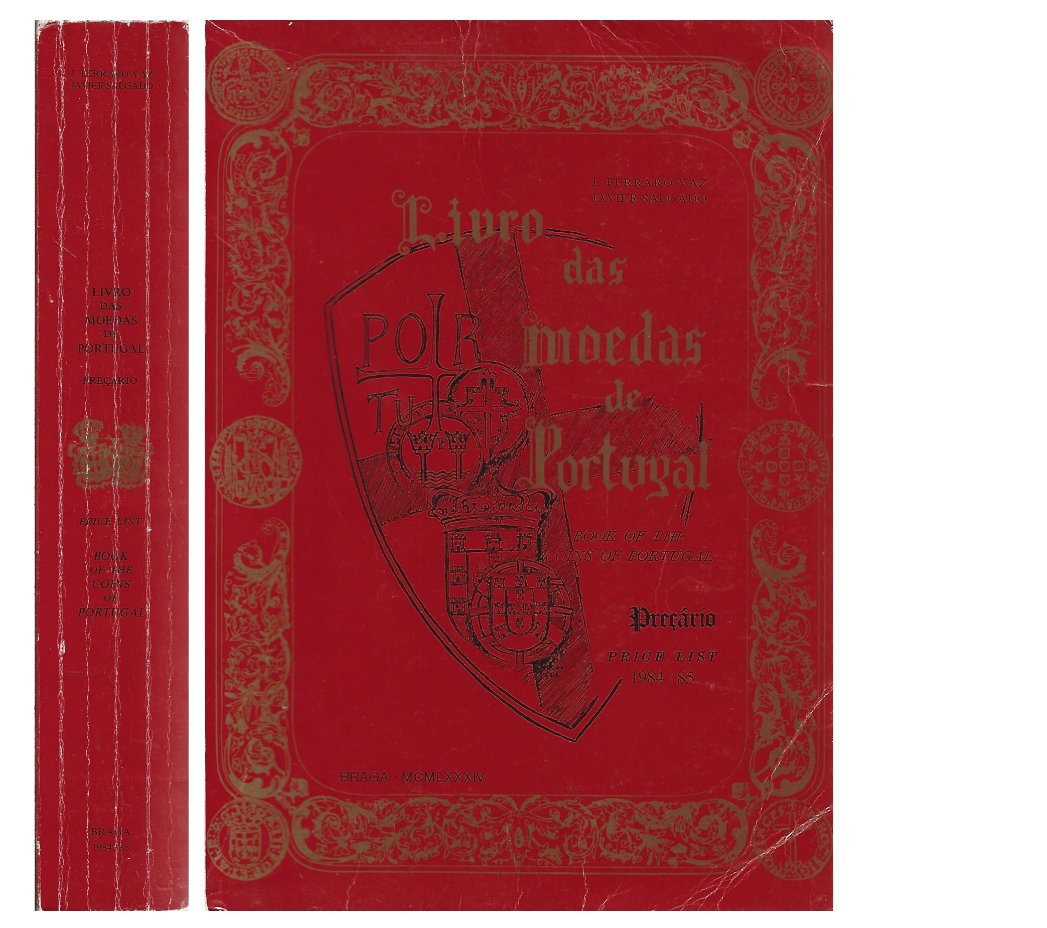 LIVRO DAS MOEDAS DE PORTUGAL 