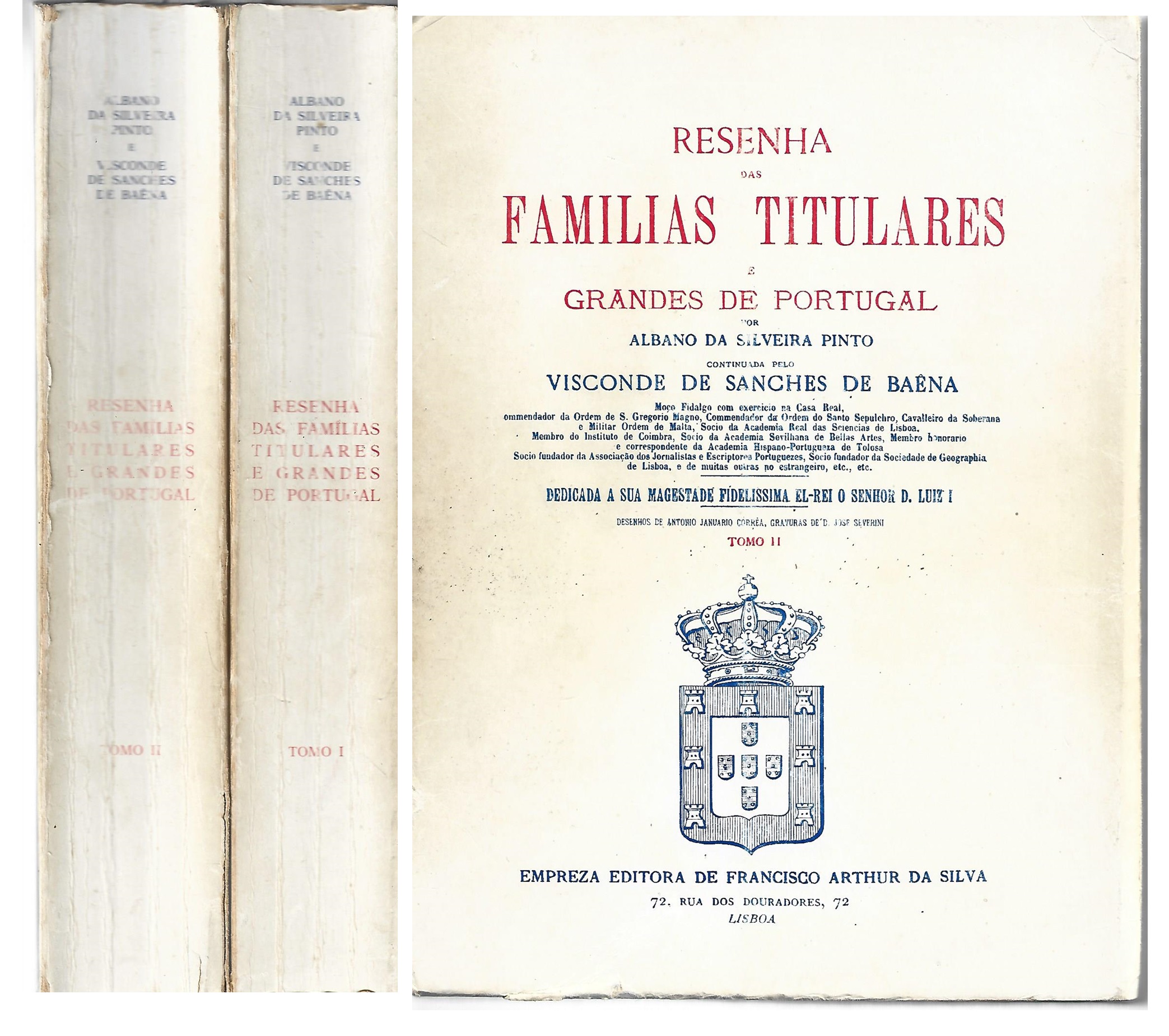 RESENHA DAS FAMILIAS TITULARES E GRANDES DE PORTUGAL
