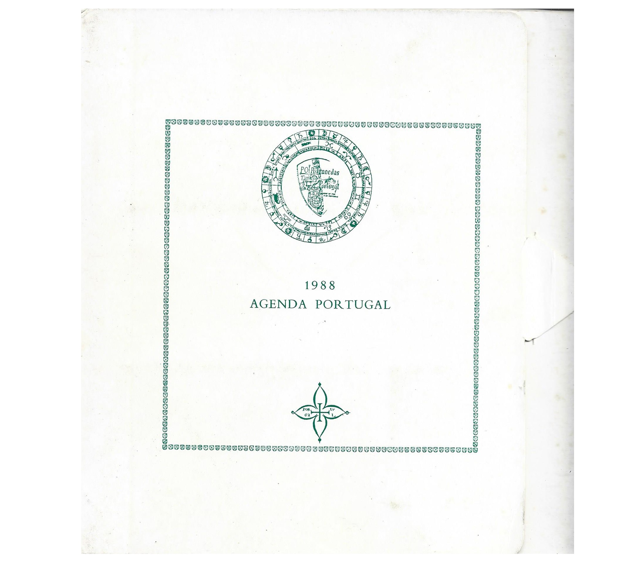 [NUMISMÁTICA] AGENDA PORTUGAL 1988