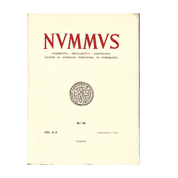NUMMUS, BOLETIM DA SOCIEDADE PORTUGUESA DE NUMISMÁTICA.  nº 33