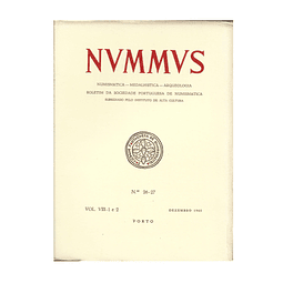 NUMMUS, BOLETIM DA SOCIEDADE PORTUGUESA DE NUMISMÁTICA.  nº 26-27