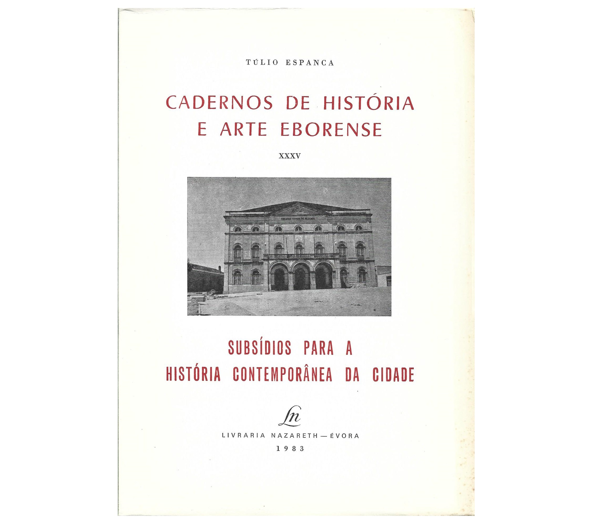  BENS DAS IGREJAS DO CONCELHO DE ÉVORA [1911]