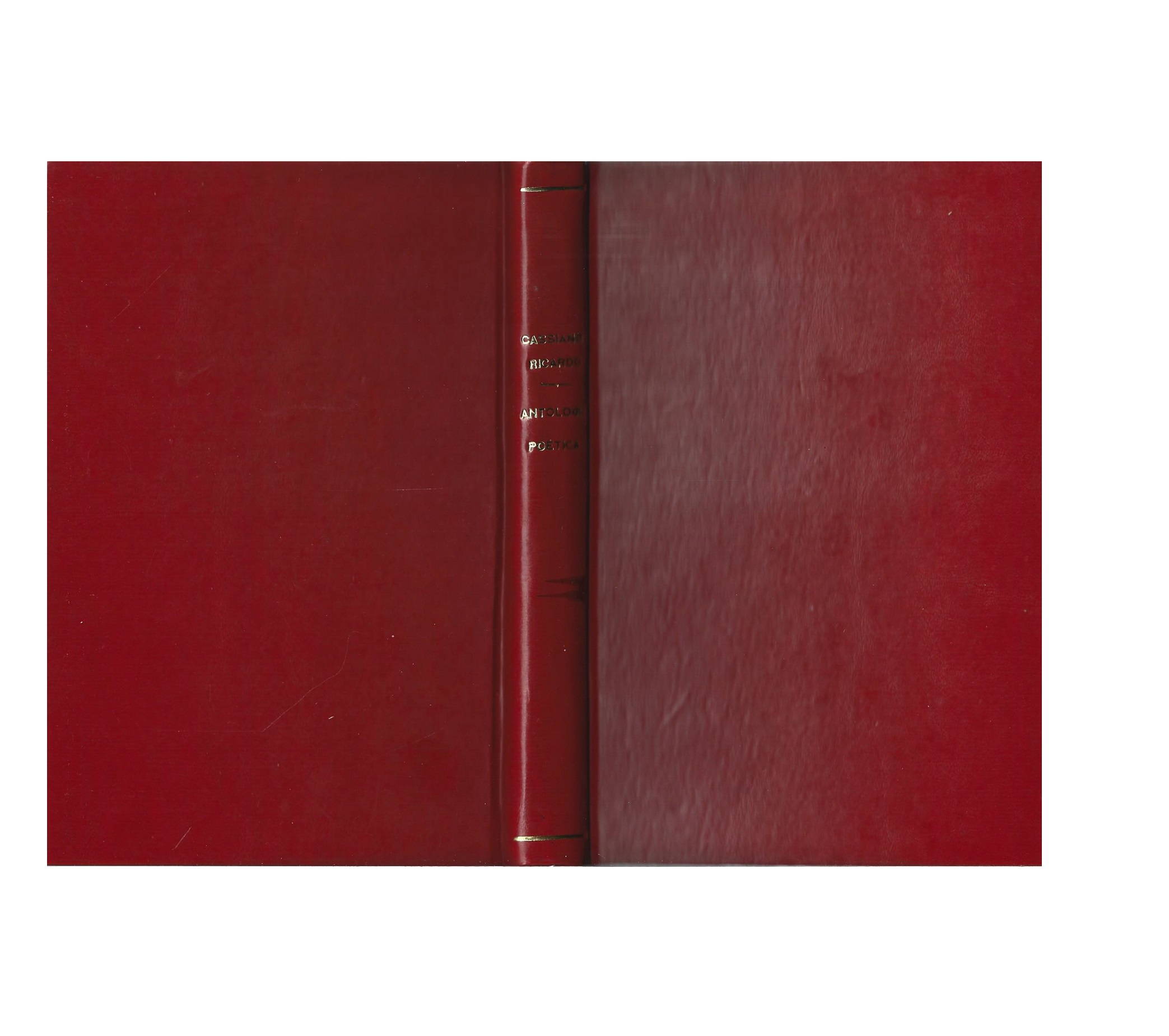 CASSIANO RICARDO: ANTOLOGIA POÉTICA