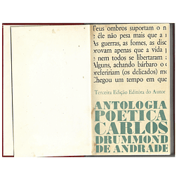 CARLOS DRUMOND ANDRADE: ANTOLOGIA POÉTICA