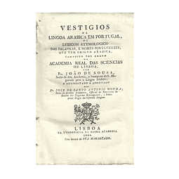 VESTIGIOS DA LINGUA ARABICA EM PORTUGAL