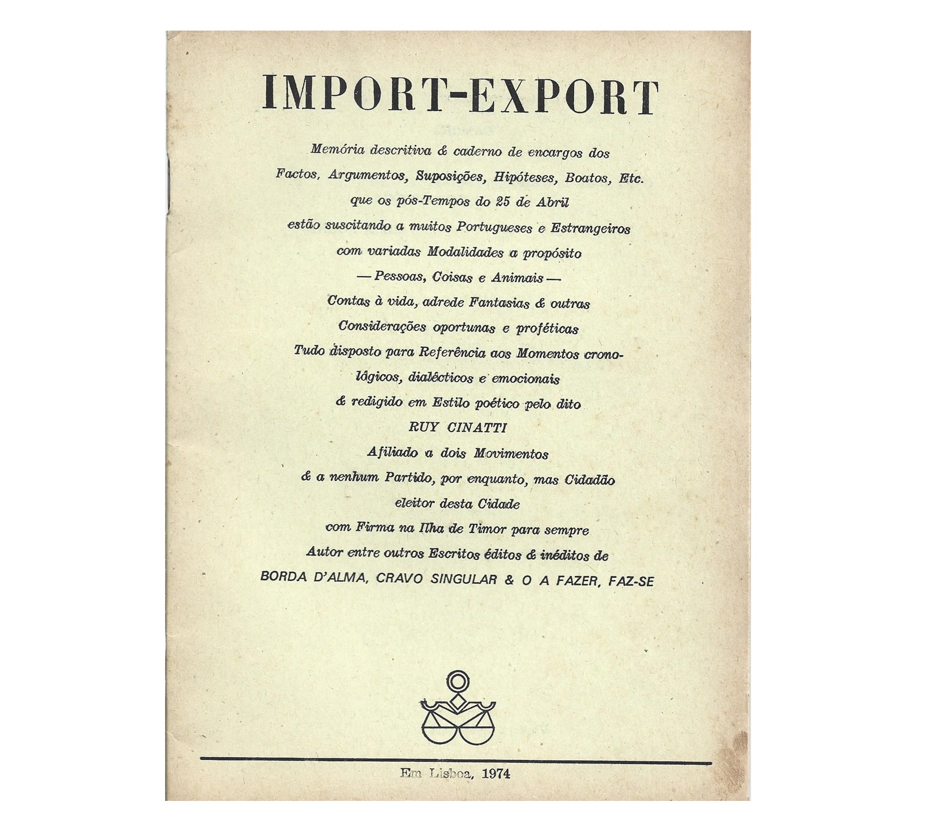 IMPORT-EXPORT 