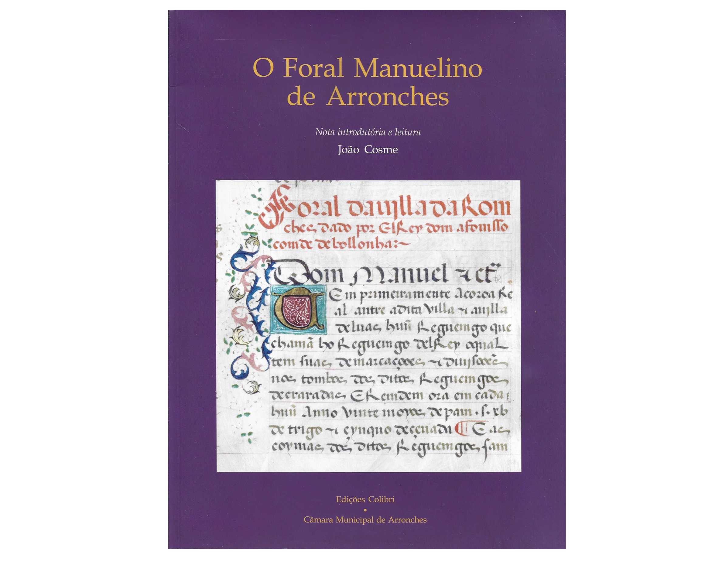 O FORAL MANUELINO DE ARRONCHES