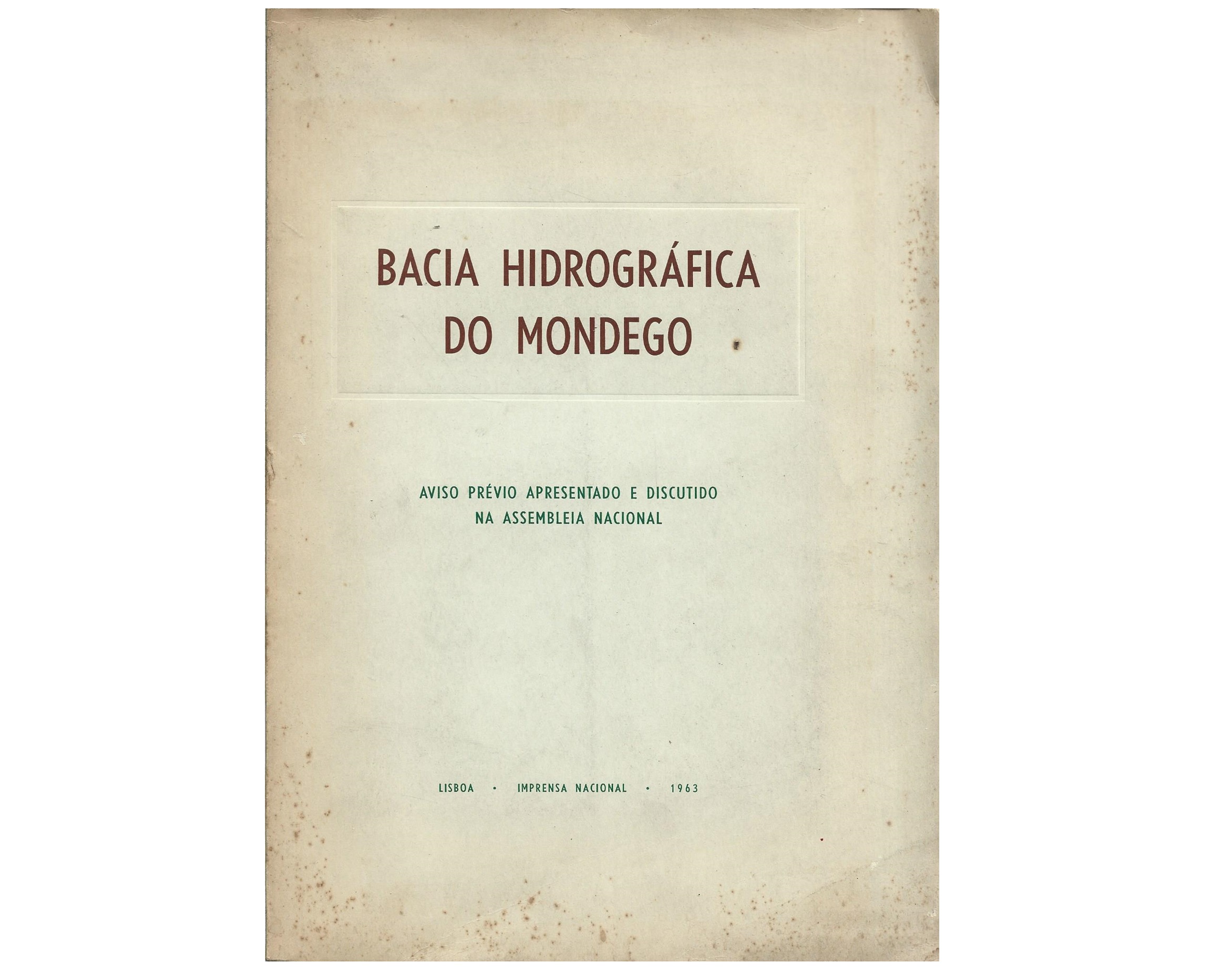 BACIA HIDROGRÁFICA DO MONDEGO