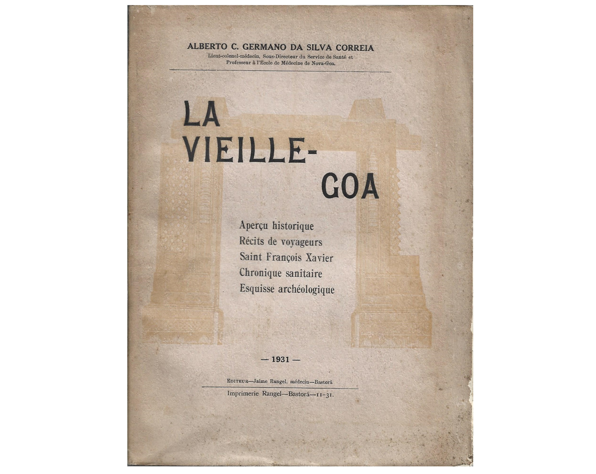 LA VIEILLE‑GOA [RARO]