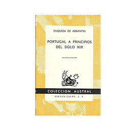 PORTUGAL A PRINCIPIOS DEL SIGLO XIX