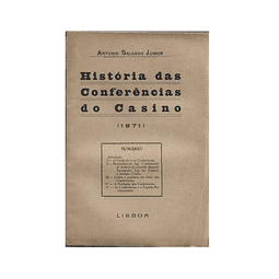 HISTÓRIA DAS CONFERÊNCIAS DO CASINO (1871)