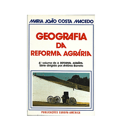GEOGRAFIA DA REFORMA AGRÁRIA