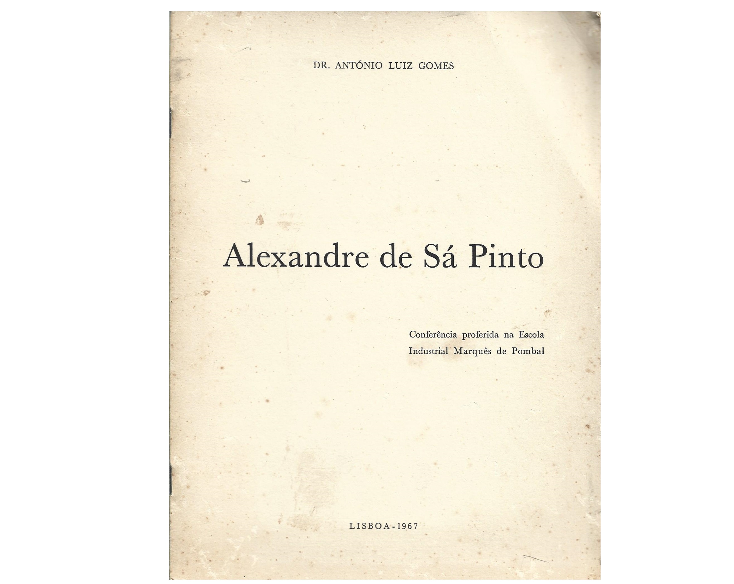 ALEXANDRE DE SÁ PINTO