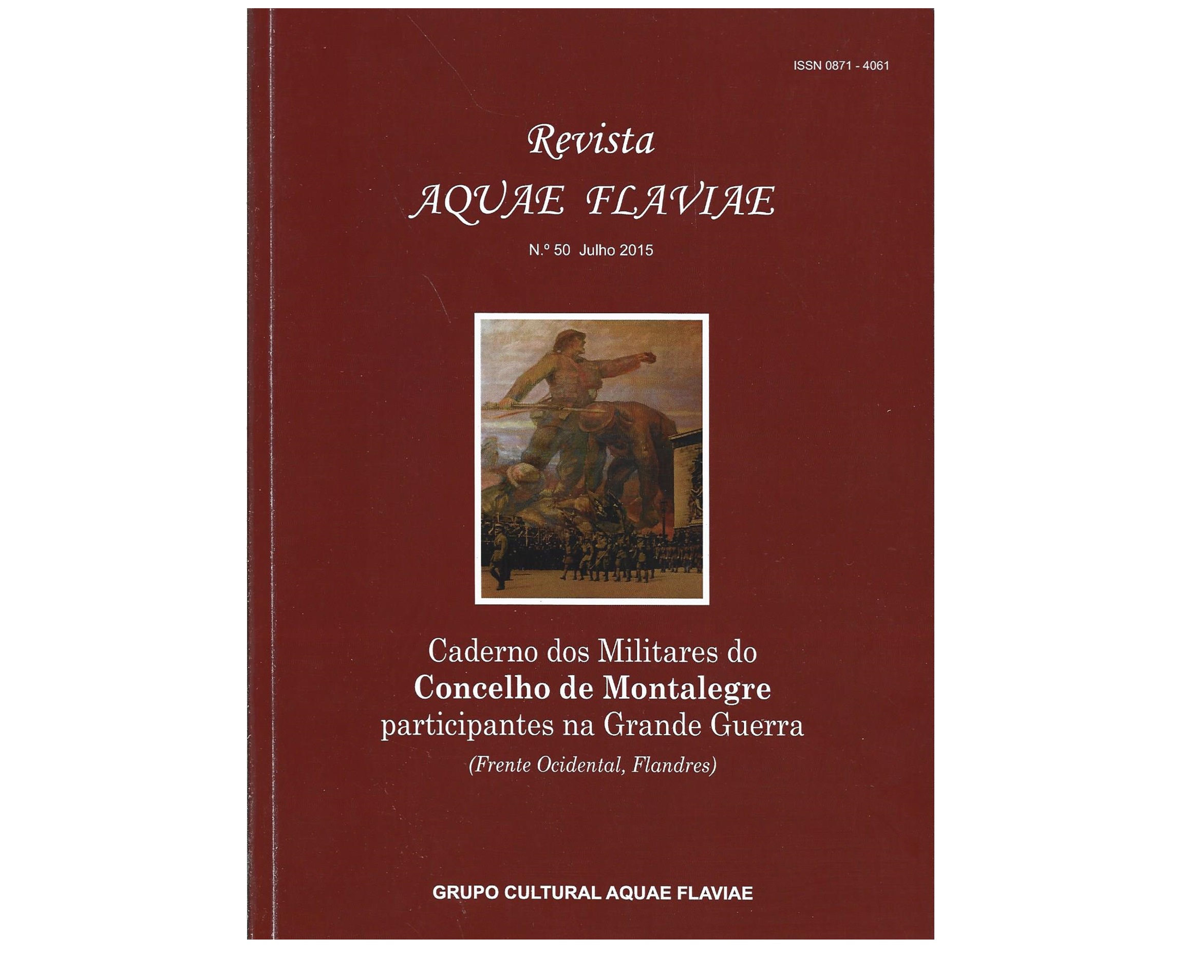 REVISTA AQUAE FLAVIAE, N. 50,  JULHO 2015