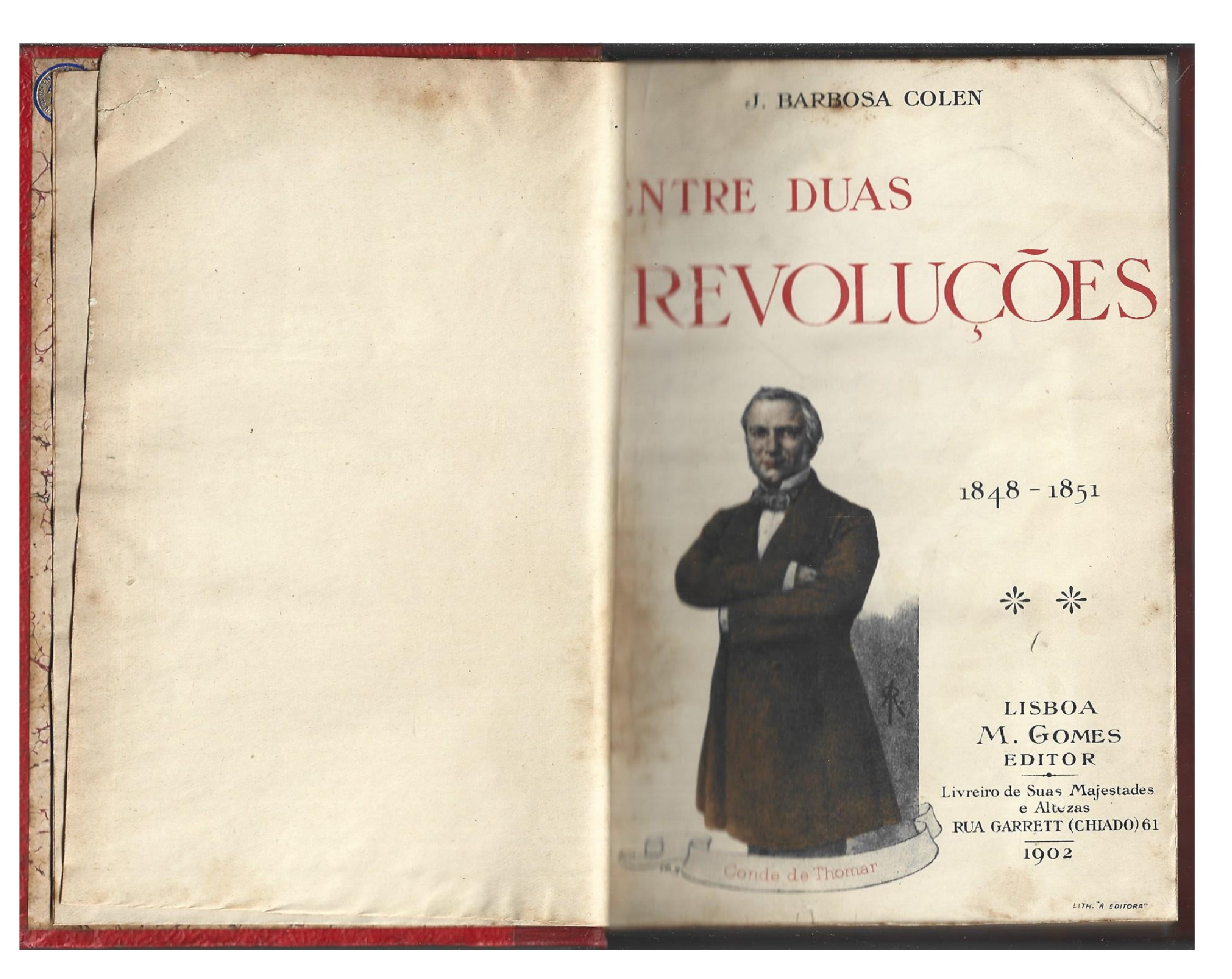 ENTRE DUAS REVOLUÇÕES. 1848-1851 
