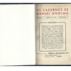 OS CADERNOS DE MANUEL ANSELMO. FASC. 1 (A FASC. V)