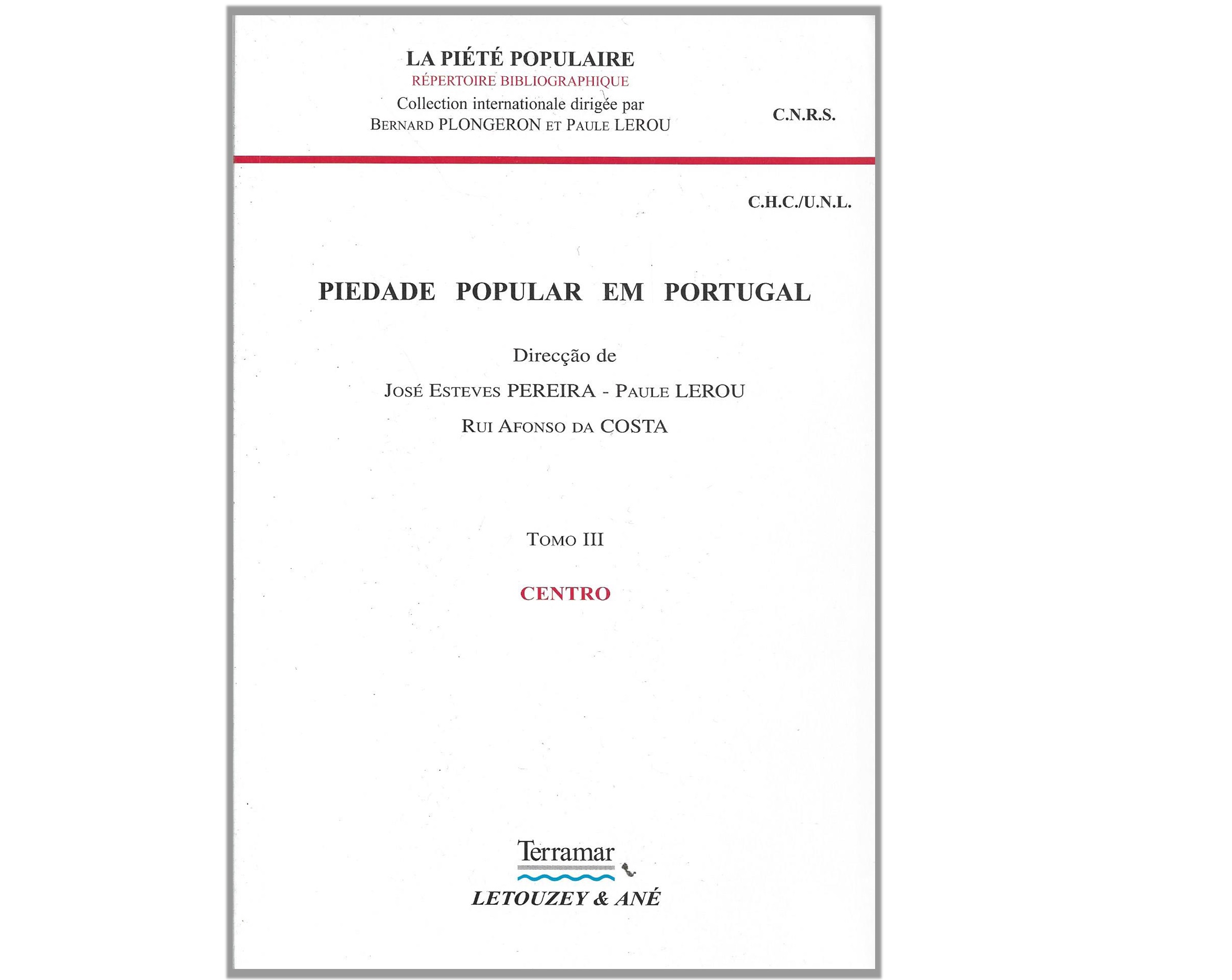 PIEDADE POPULAR EM PORTUGAL