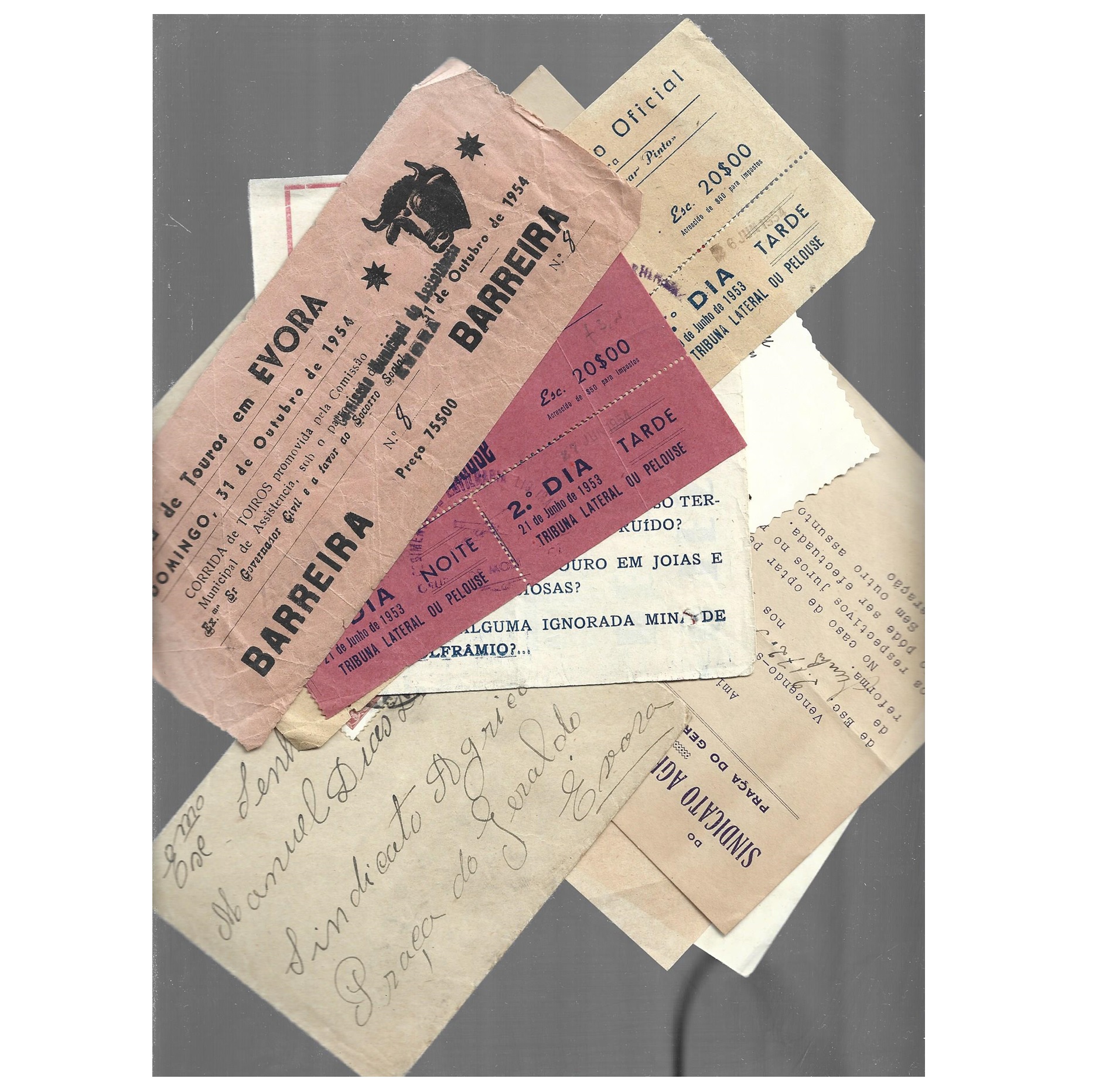 CONJUNTO  TÍTULOS ÉVORA