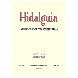 HIDALGUIA, NÚM. 343