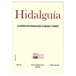 HIDALGUIA, NUM. 364-365 [GENEALOGIA E HERALDICA]