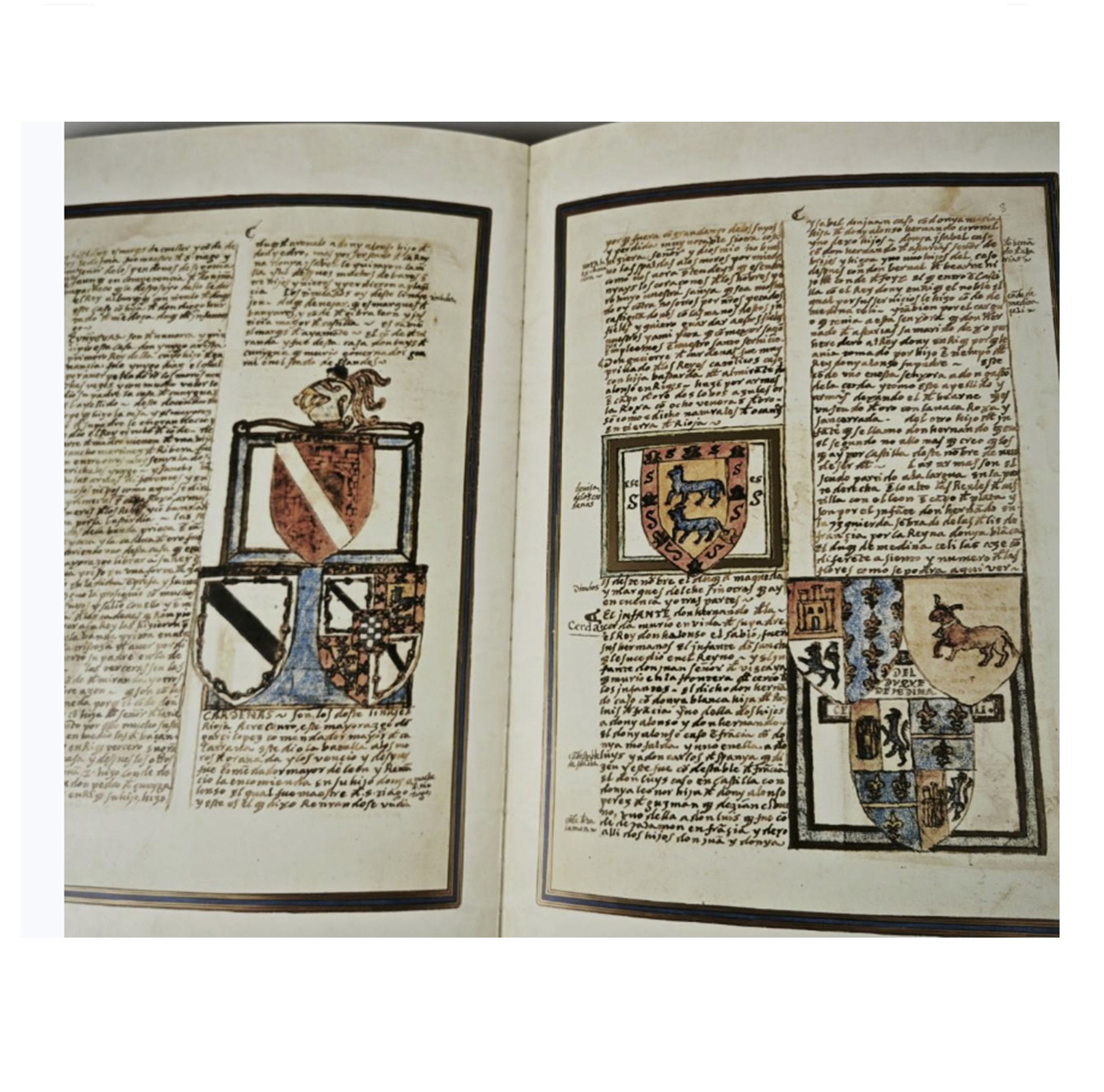 NOBILIARIO (...) MANÚSCRITO INÉDITO DEL SIGLO XVI