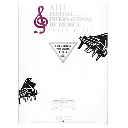 XIII FESTIVAL INTERNACIONAL DE MÚSICA: COSTA VERDE