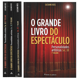 O GRANDE LIVRO DO ESPECTÁCULO 3 VOLS.  [TEATRO, ETC.]