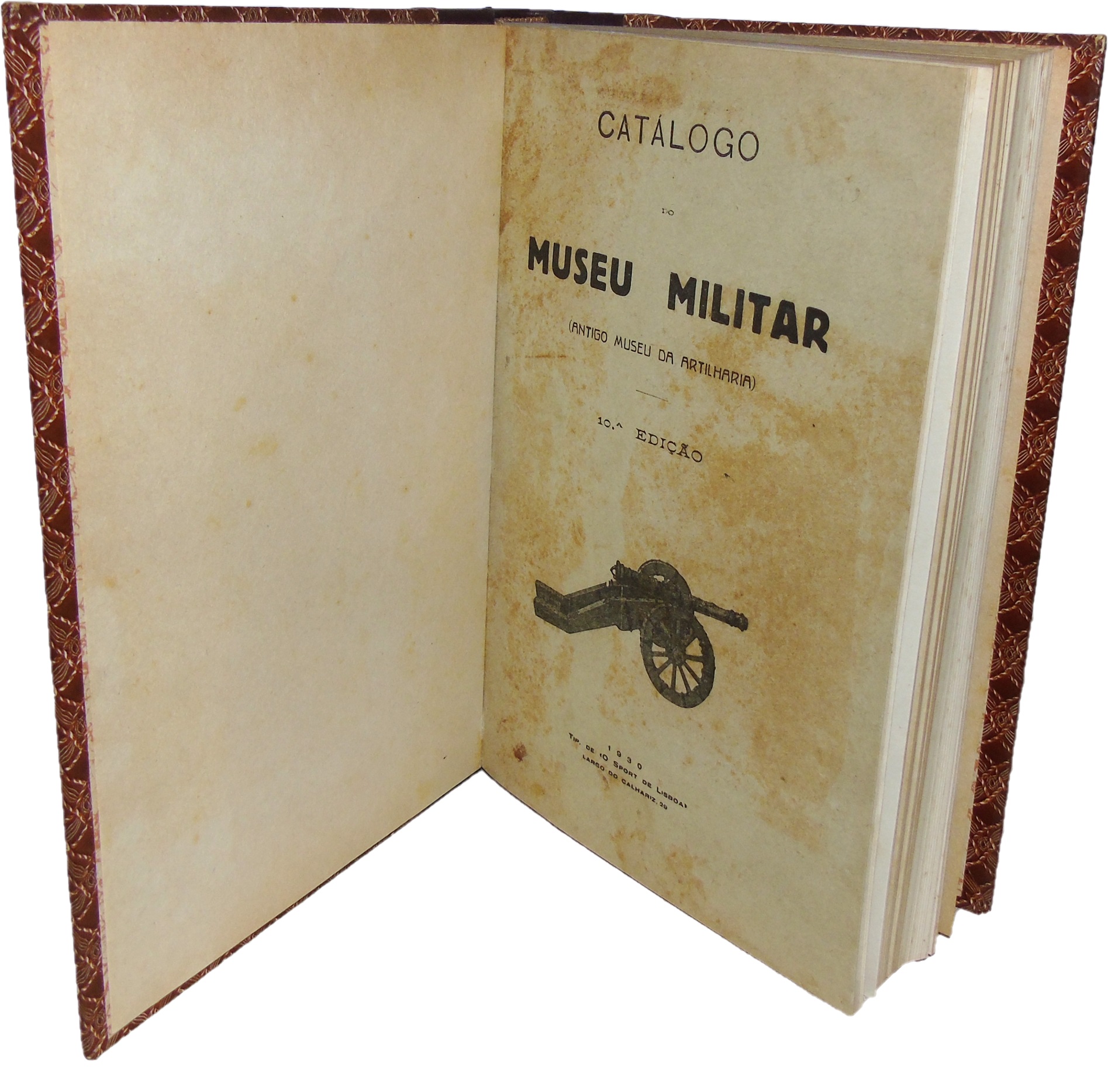 CATÁLOGO DO MUSEU DA MILITAR (ANTIGO MUSEU DE ARTILHARIA)