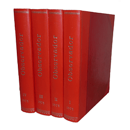 OBSERVADOR – REVISTA SEMANAL DE INFORMAÇÃO ANO DE 1971