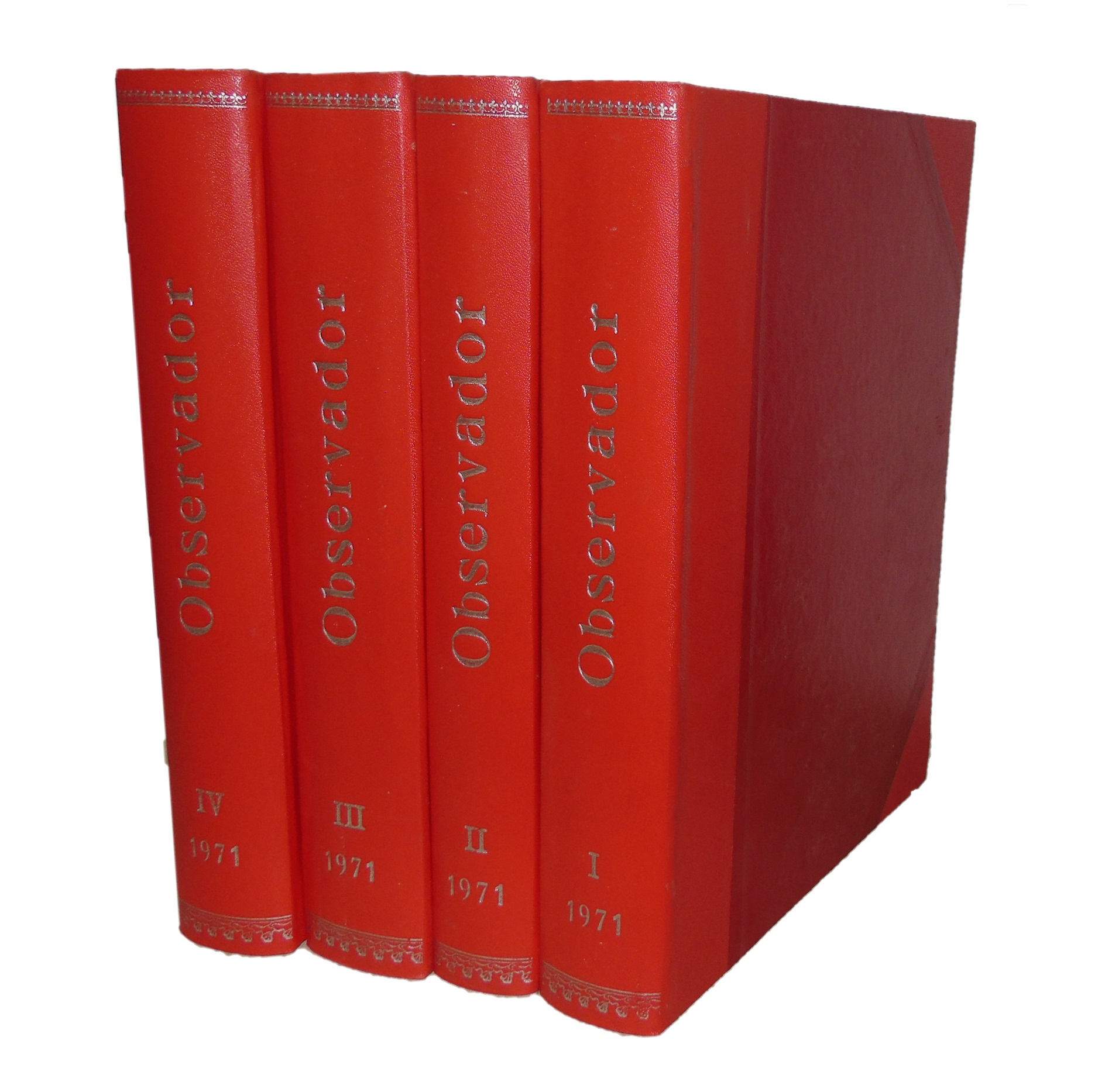 OBSERVADOR – REVISTA SEMANAL DE INFORMAÇÃO ANO DE 1971