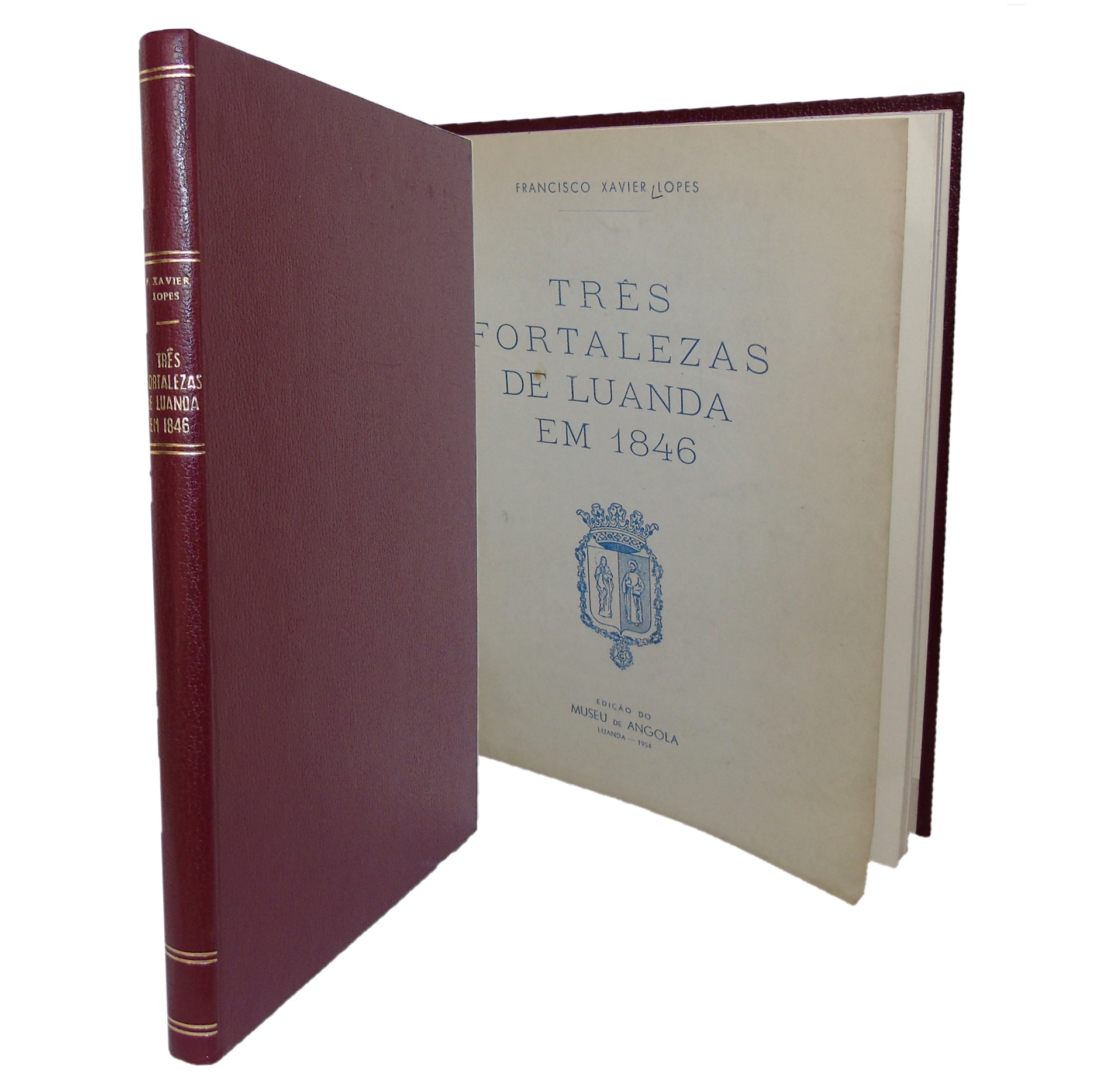 TRÊS FORTALEZAS DE LUANDA EM 1846