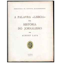 «LISBOA» NA HISTÓRIA DO JORNALISMO 