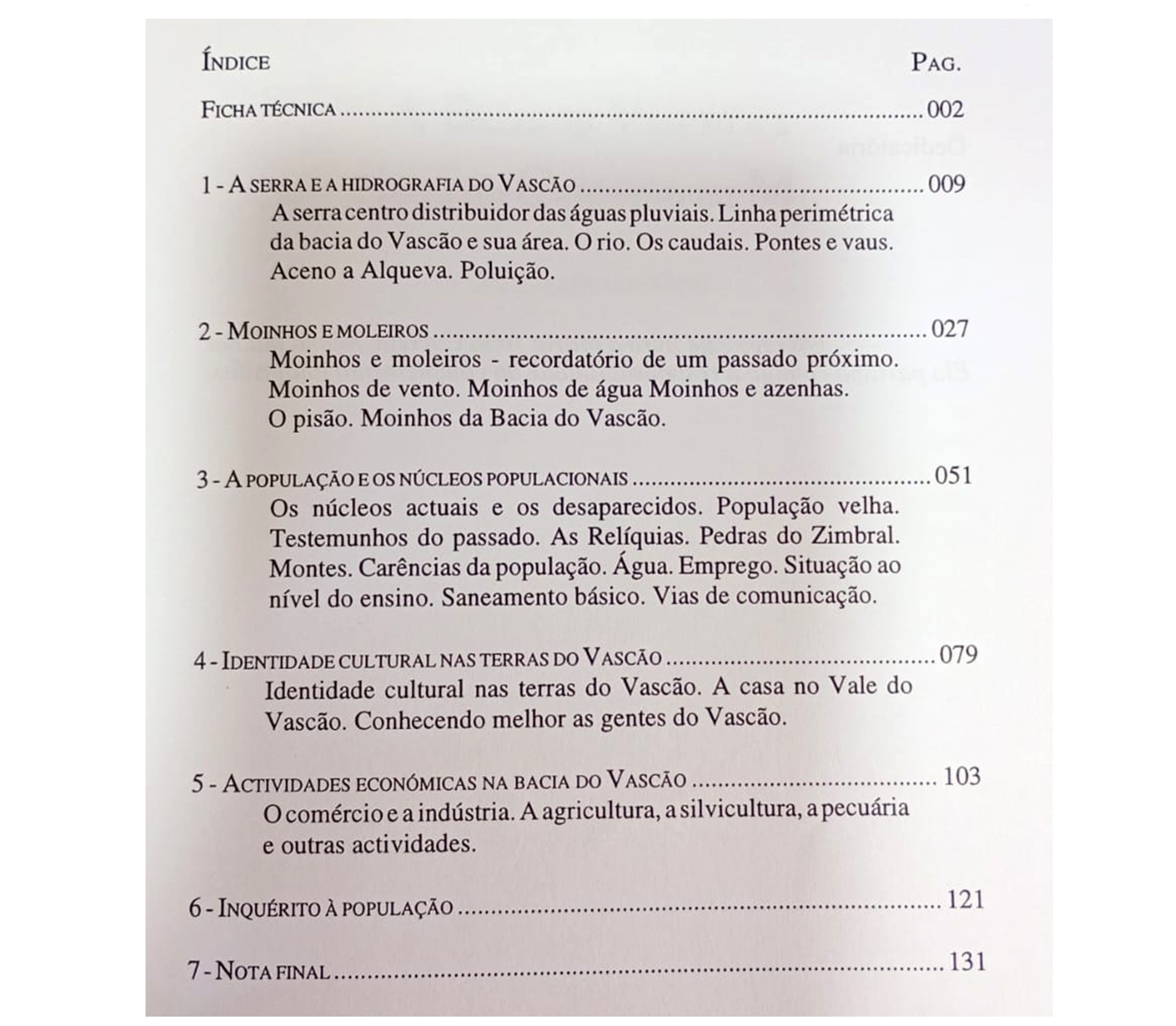 A HIDROGRAFIA DO VASCÃO E A SERRA DO CALDEIRÃO