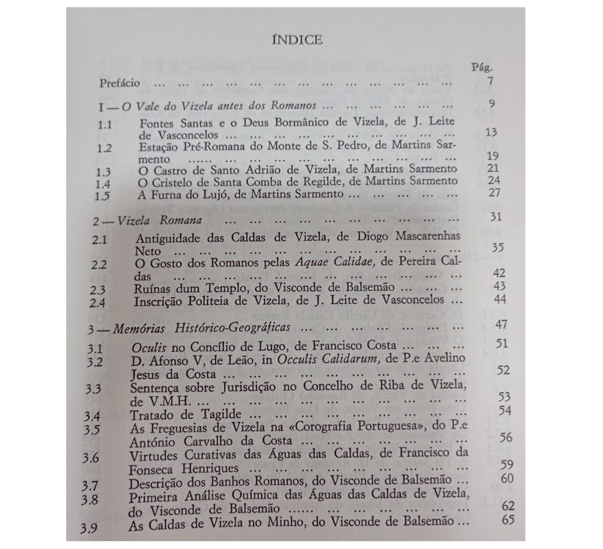 ANTOLOGIA DE TEXTOS SOBRE VIZELA E SEU TERMO