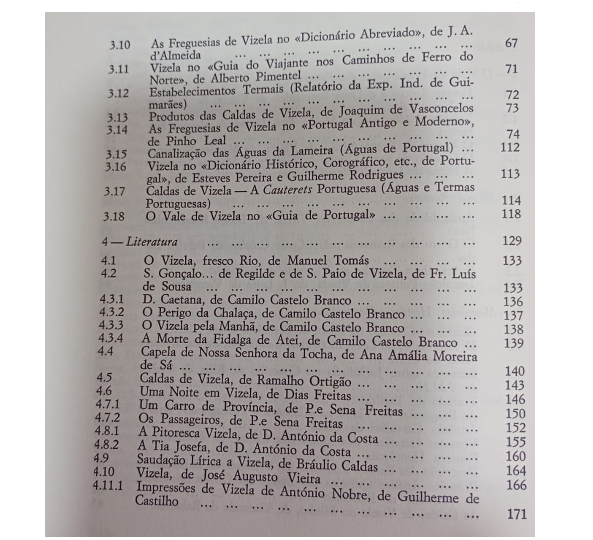 ANTOLOGIA DE TEXTOS SOBRE VIZELA E SEU TERMO
