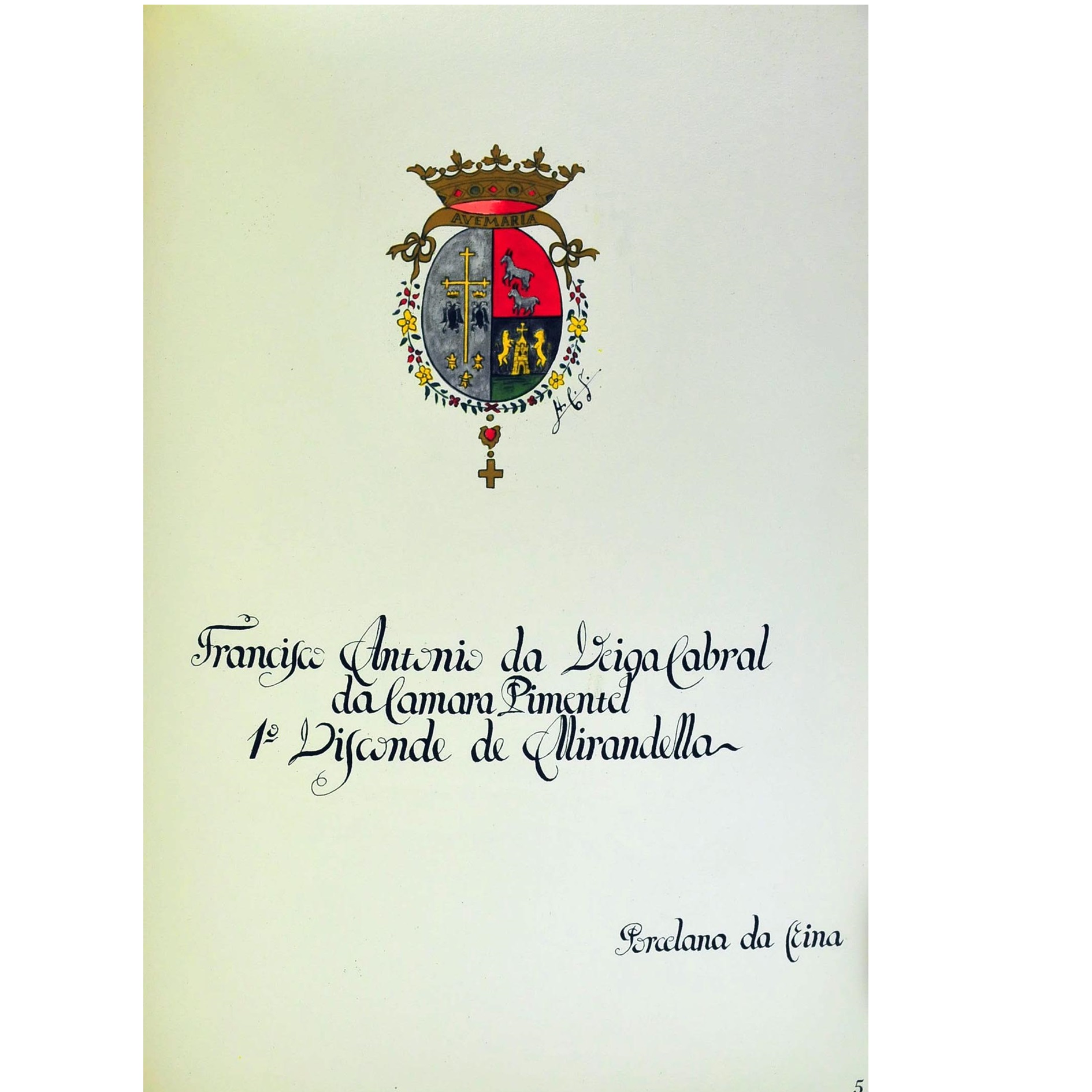  LOIÇA ARMORIADA: LIVRO DE BRAZOENS
