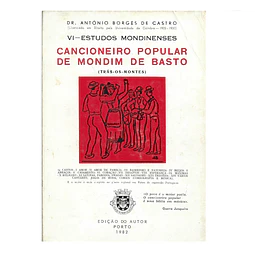 ESTUDOS MONDINENSES:  CANCIONEIRO POPULAR DE MONDIM DE BASTO