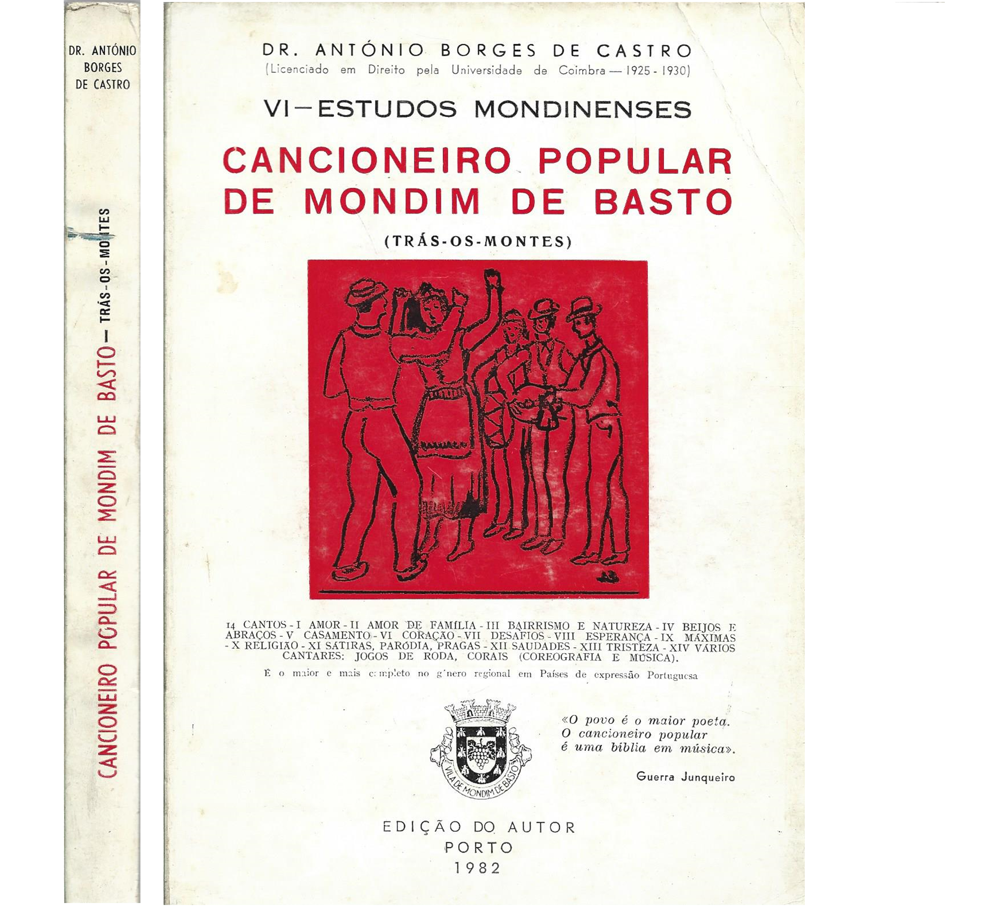 ESTUDOS MONDINENSES:  CANCIONEIRO POPULAR DE MONDIM DE BASTO