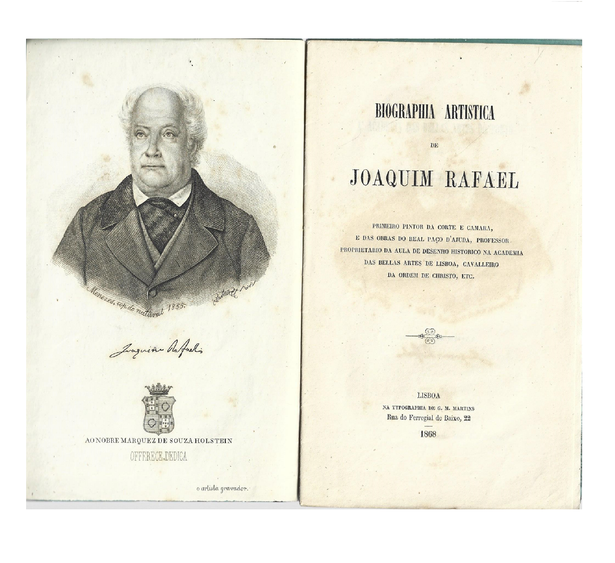 JOAQUIM RAFAEL: PRIMEIRO PINTOR DA CORTE