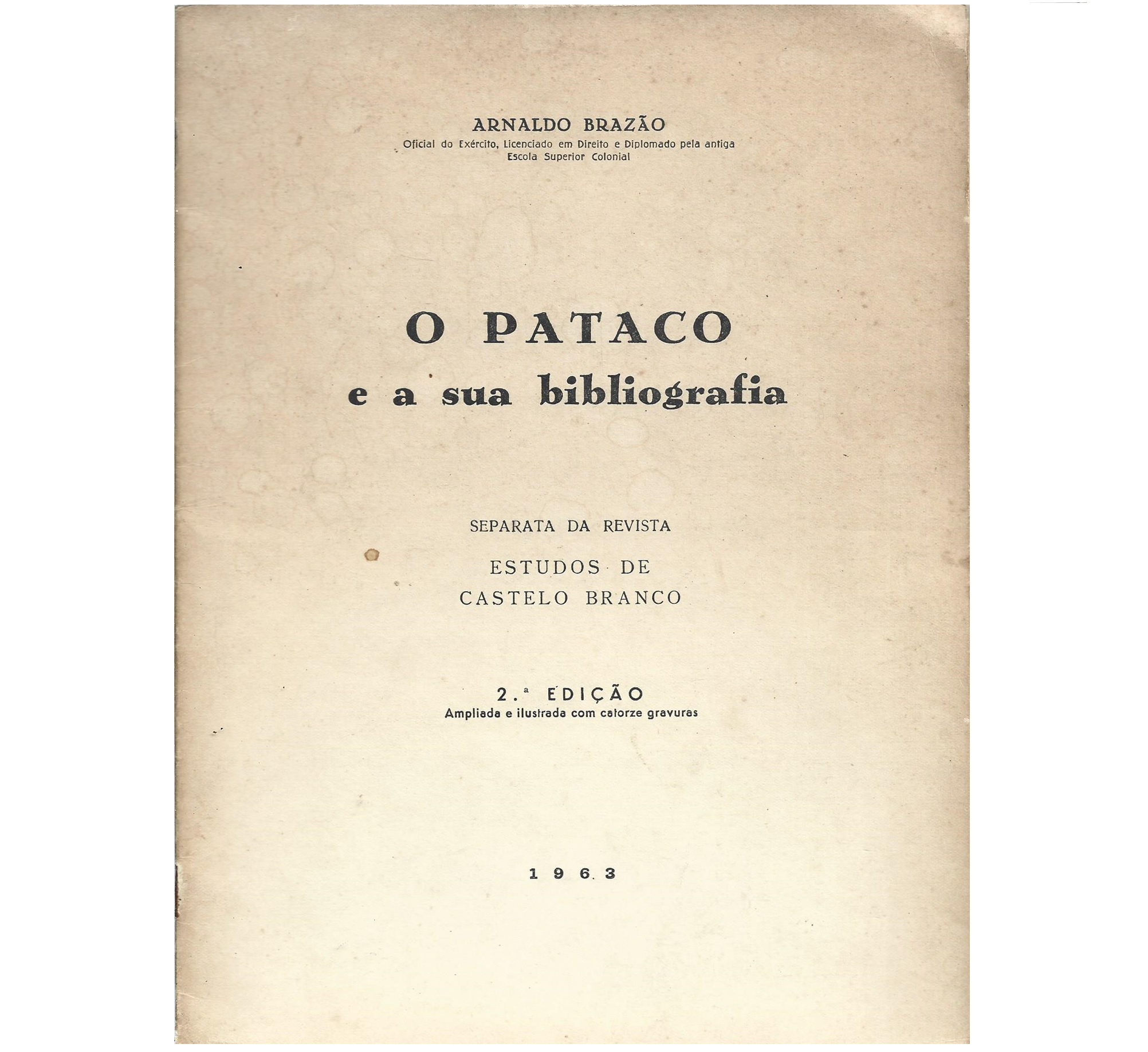 O PATACO E A SUA BIBLIOGRAFIA