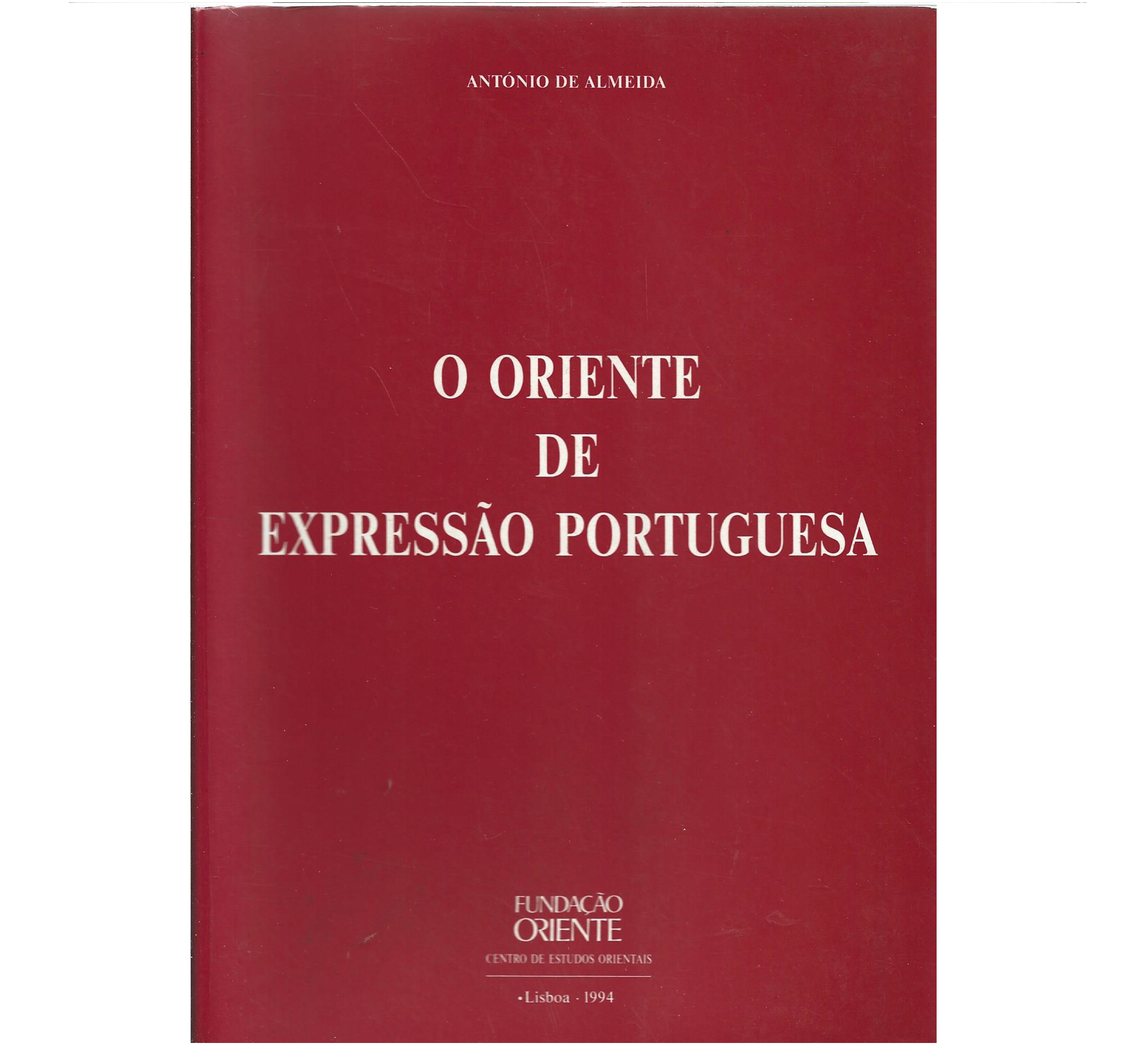 O ORIENTE DE EXPRESSÃO PORTUGUESA