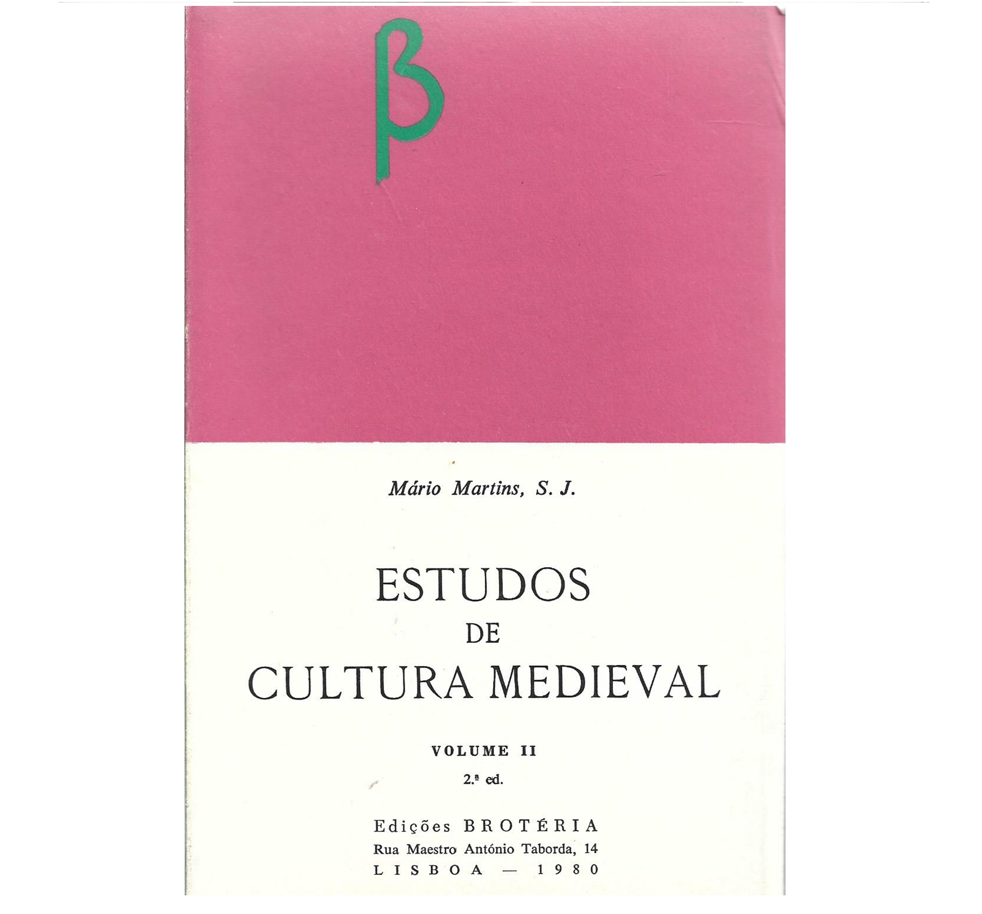 ESTUDOS DE CULTURA MEDIEVAL (3 VOLS.)