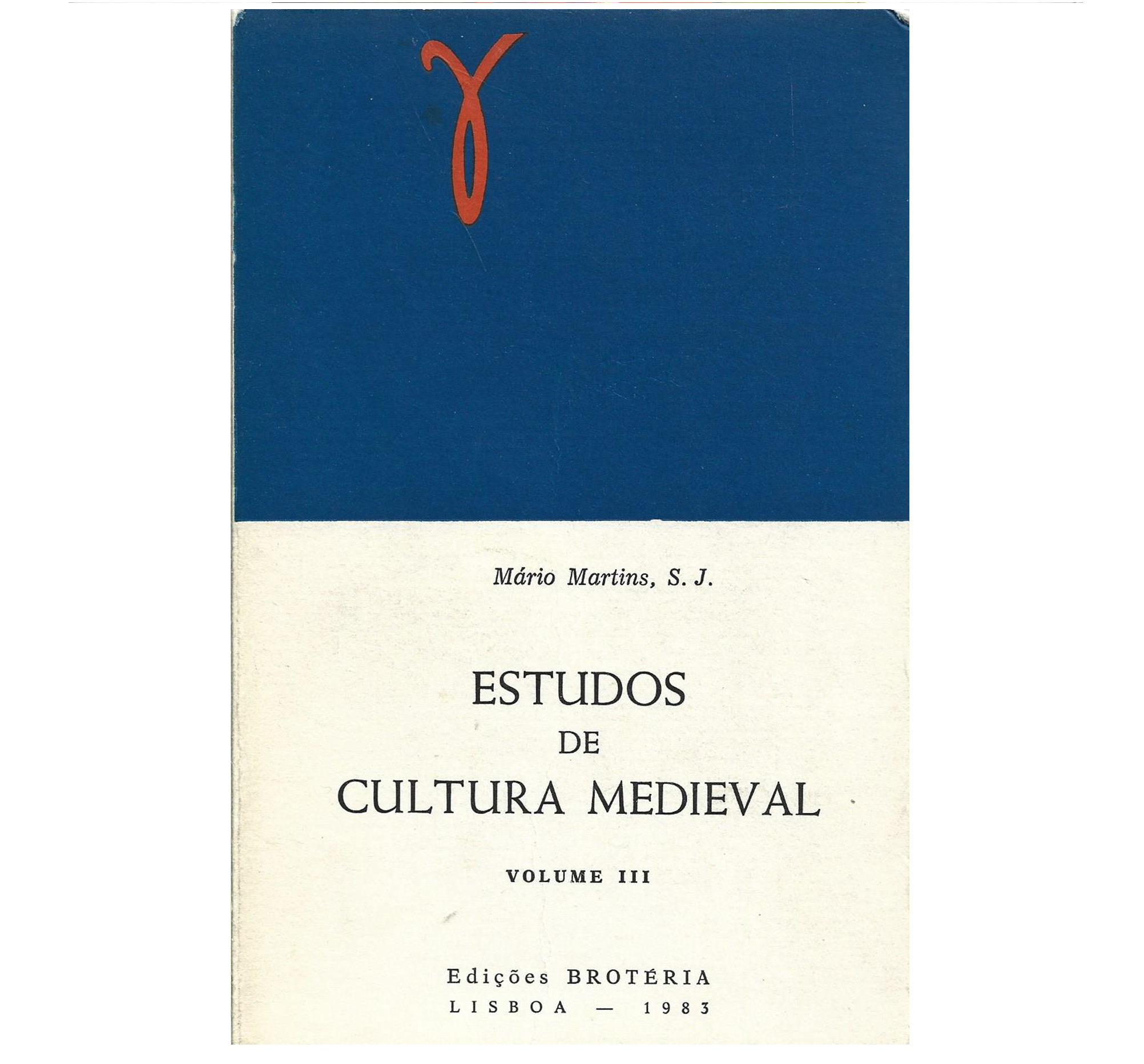 ESTUDOS DE CULTURA MEDIEVAL (3 VOLS.)